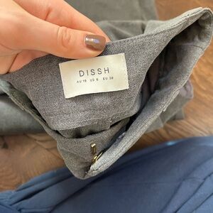 Dissh wool trousers
